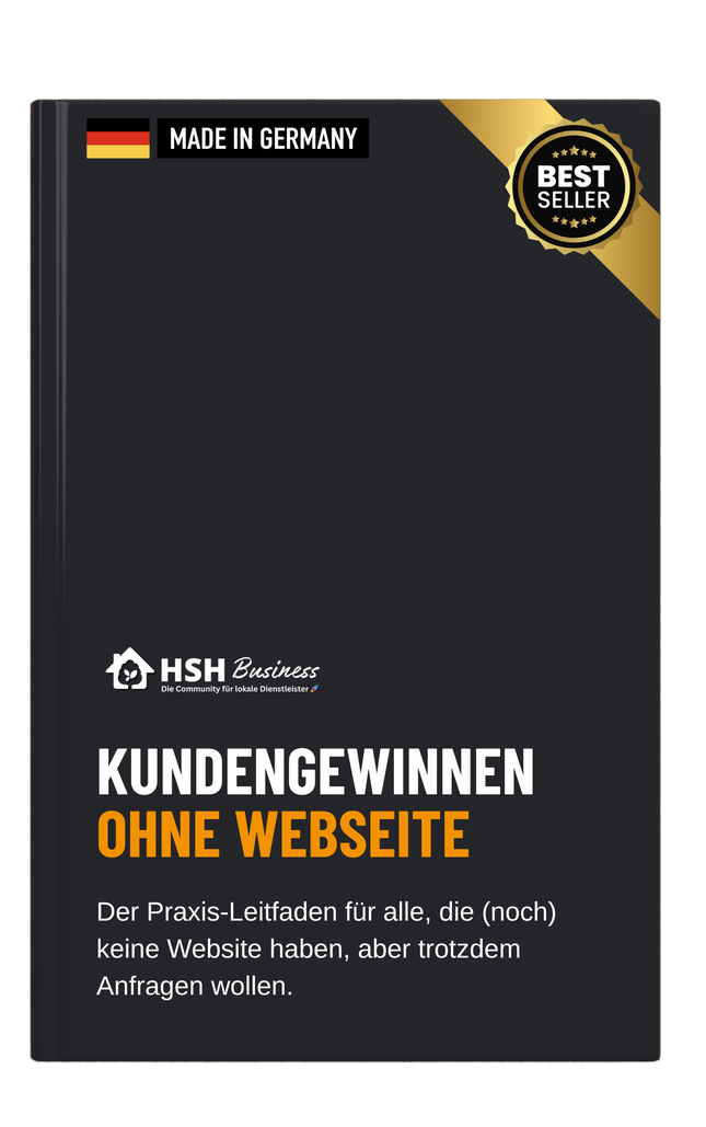 📘 Kunden gewinnen ohne Website - 7 einfache Wege für lokale Dienstleister